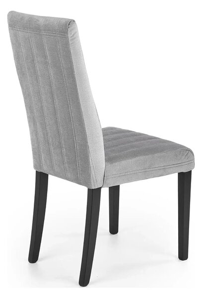 Scaun DIEGO 2, negru/gri, 47x59x99 cm