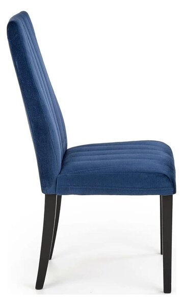 Scaun DIEGO 2, negru/albastru, 47x59x99 cm
