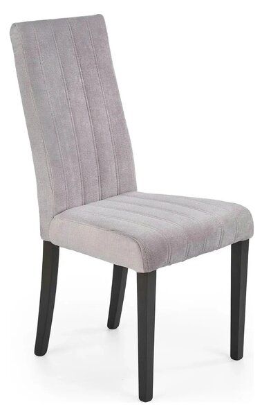 Scaun DIEGO 2, negru/gri, 47x59x99 cm