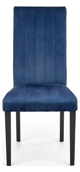 Scaun DIEGO 2, negru/albastru, 47x59x99 cm