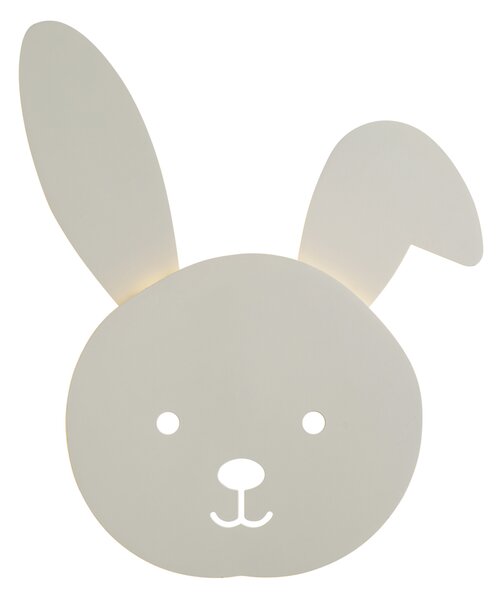 Lampă de perete pentru copii bej, cu LED, cu dimmer în 3 trepte - Benny the Bunny