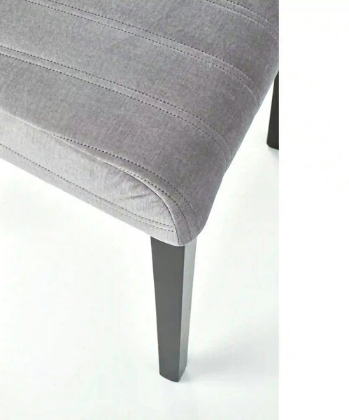 Scaun DIEGO 2, negru/gri, 47x59x99 cm