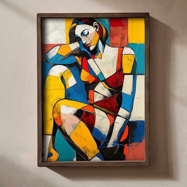 Tablou Tunică 3 (multicolor). 1145499