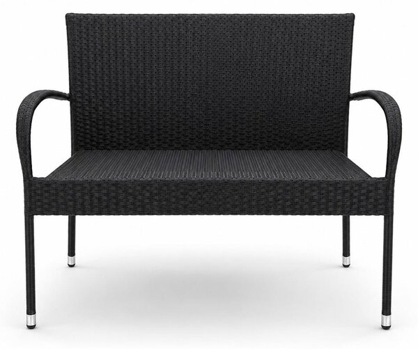 Set mobilier de grădină 4 piese Avenberg PARIS Negru