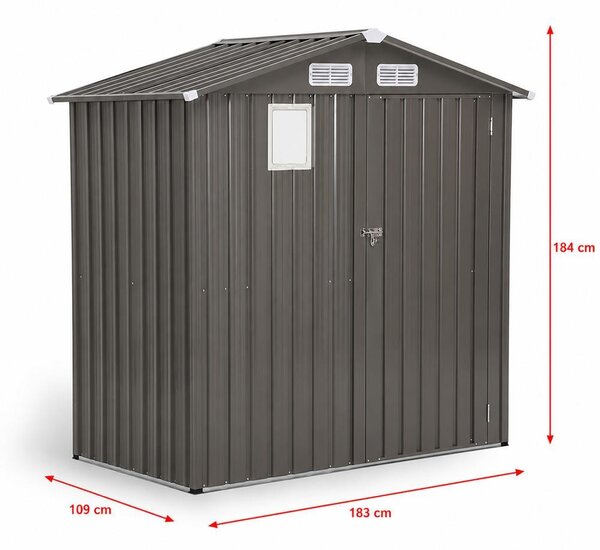 Căsuță de grădină pentru unelte AVENBERG 1,83 x 1,09 m