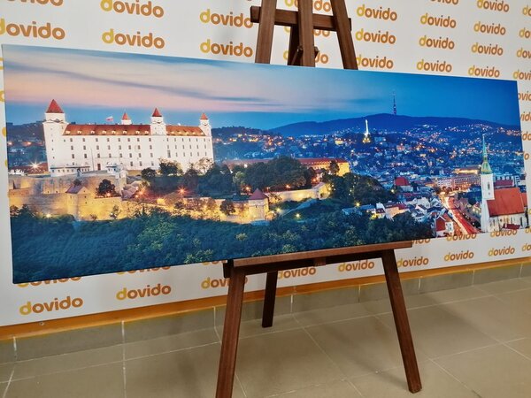 Tablou seară în Bratislava