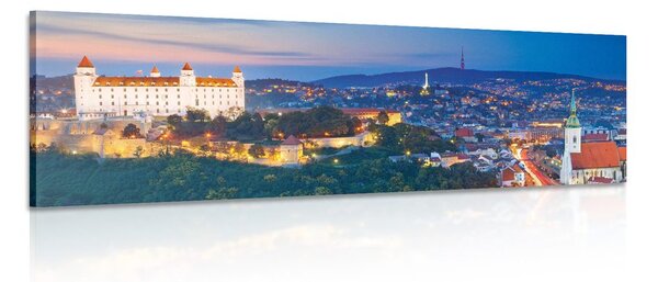 Tablou seară în Bratislava