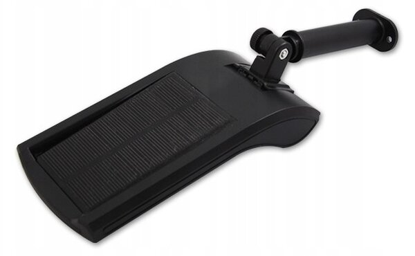 Lampa solara LED stradala, autonomie 8h, IP65, 5500-6000K, 300lm, 5W, 36 surse, negru