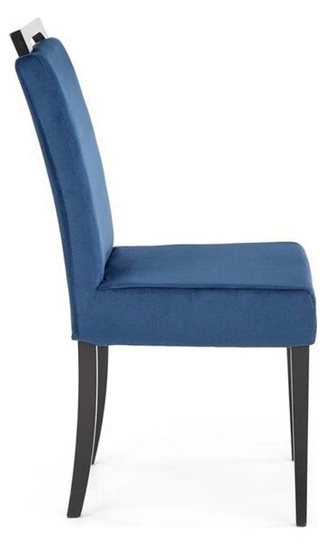Scaun CLARION 2, negru/albastru, 42X58X97 cm
