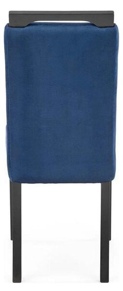 Scaun CLARION 2, negru/albastru, 42X58X97 cm
