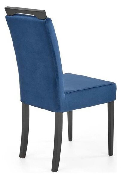 Scaun CLARION 2, negru/albastru, 42X58X97 cm