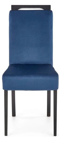 Scaun CLARION 2, negru/albastru, 42X58X97 cm