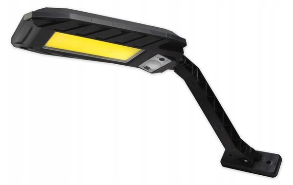 Lampa solara LED stradala, 10W, senzor miscare, distanta detectare 4-6m, IP44, 6500K, 500lm, 100 surse