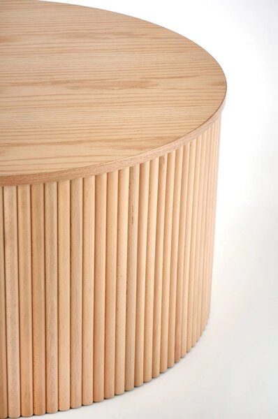 Masuta cafea WOODY, stejar natural, 80x80x41 cm