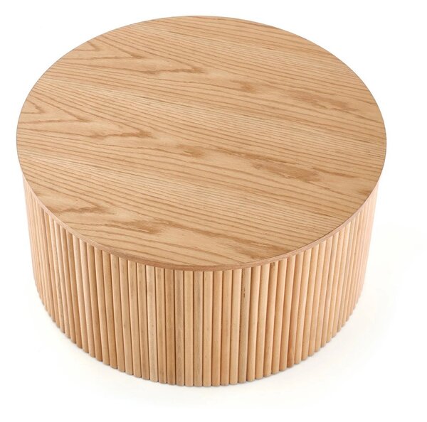 Masuta cafea WOODY, stejar natural, 80x80x41 cm