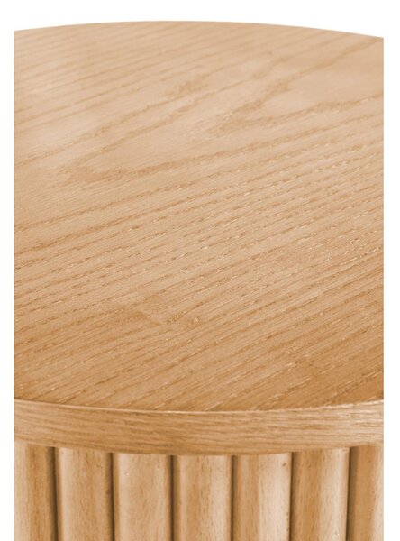Masuta cafea WOODY, stejar natural, 80x80x41 cm