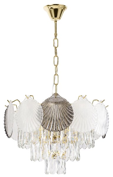 Lampă suspendată din cristal SWE083-CP 40cm GOLD