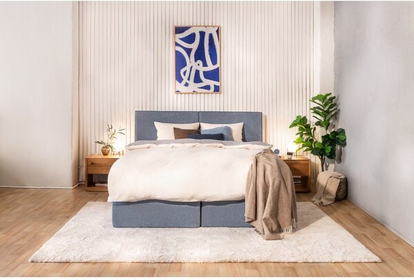 Pat boxspring albastru 160x200 cm Olia Bold – Bonami Selection