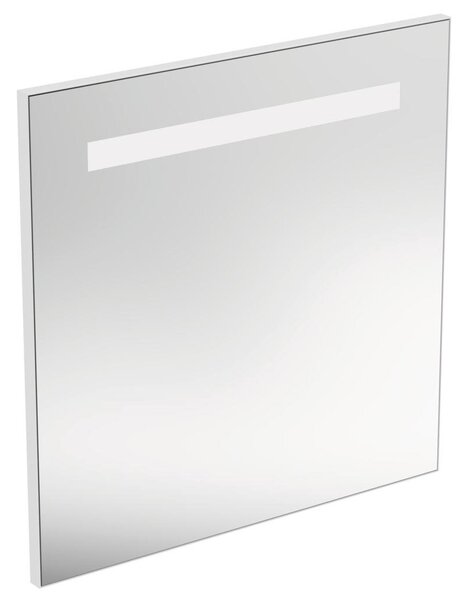 Oglinda patrata cu iluminare LED si dezaburire Ideal Standard MirrorLight 70 cm 700x700 mm