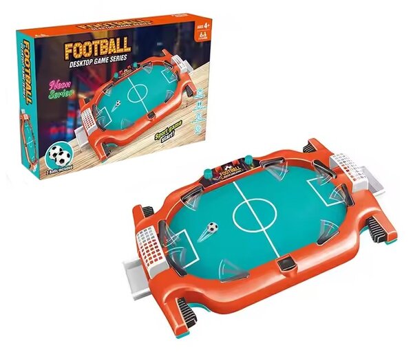 Joc fotbal de masa pentru copii, minge inclusa, design realist, 4 ani+