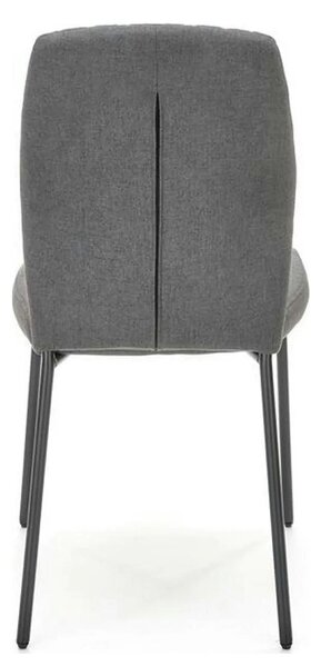 Scaun K461, gri/negru, stofa clasica, 46x56x92 cm