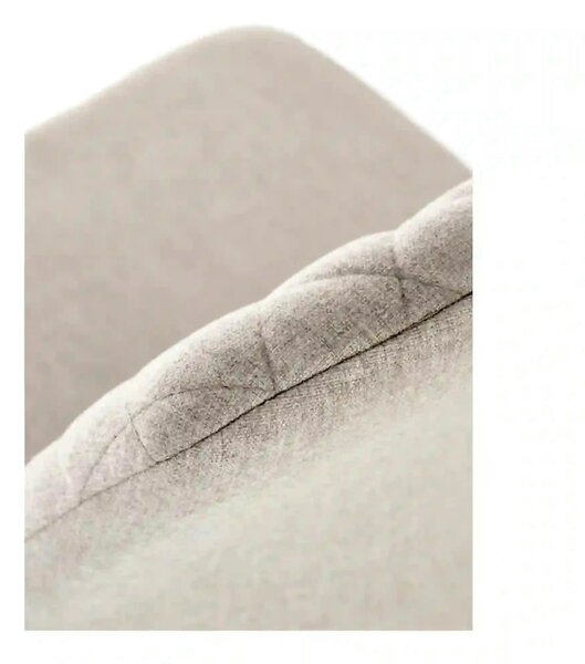Scaun K461, bej/negru, stofa clasica, 46x56x92 cm