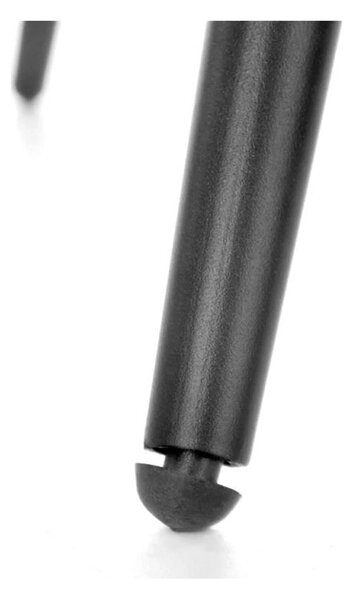 Scaun K464, gri/negru, stofa catifelata/metal, 58x59x84 cm