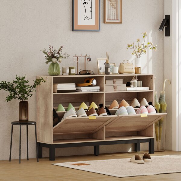 HOMCOM dulap pantofi compact | Aosom Romania
