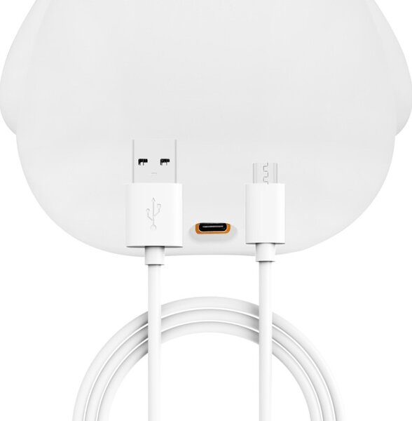 Lampa pentru copii, forma Pui, lumina de veghe 3000K, control atingere, autonomie 8-40 ore, 17 lm, 800mah, USB C, silicon