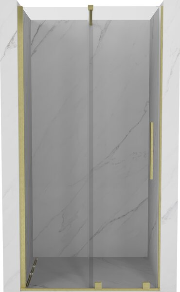 Mexen Velar, usa culisanta pentru deschidere 70x200 cm, sticla transparenta 8mm, profil auriu mat, 871-070-000-01-55