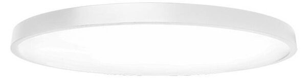 Plafoniera LED, diametru 78 cm, lumina reglabila 3000-6500K, 11.360 lm, control telecomanda si aplicatie, otel si PC, alb