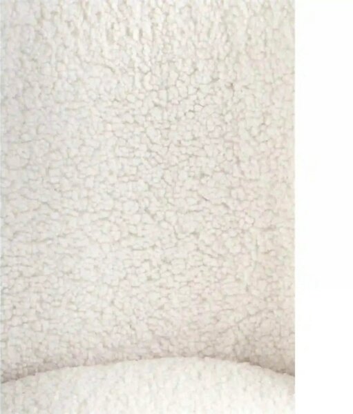 Scaun modern dining K474, stofa blana crem, 54x64x80 cm