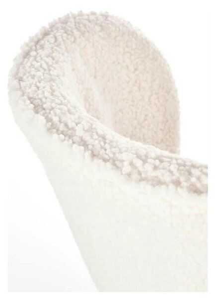 Scaun modern dining K474, stofa blana crem, 54x64x80 cm