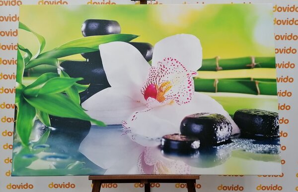 Tablou orhidee japoneză