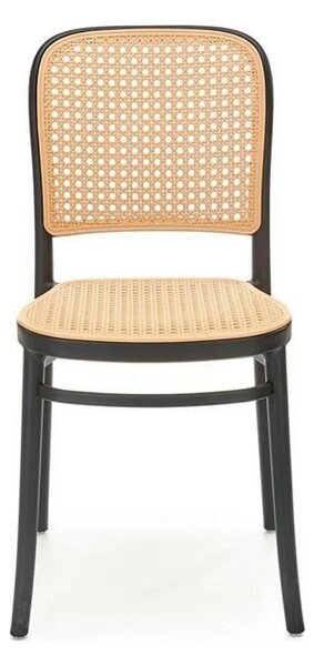 Scaun K483, bej/negru, polipropilena, 41x52x86 cm