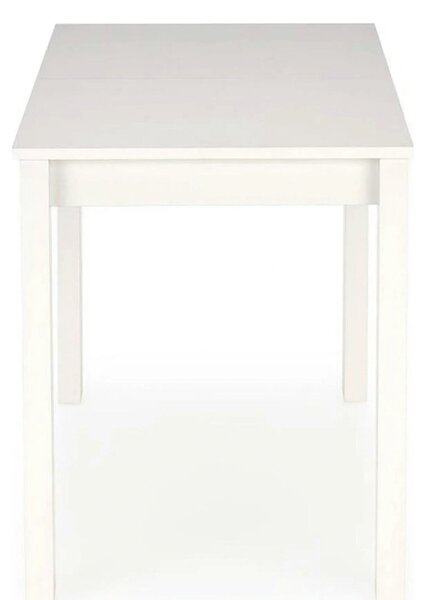 Masa extensibila GINO, alb, PAL furniruit, 100/138x60x75 cm