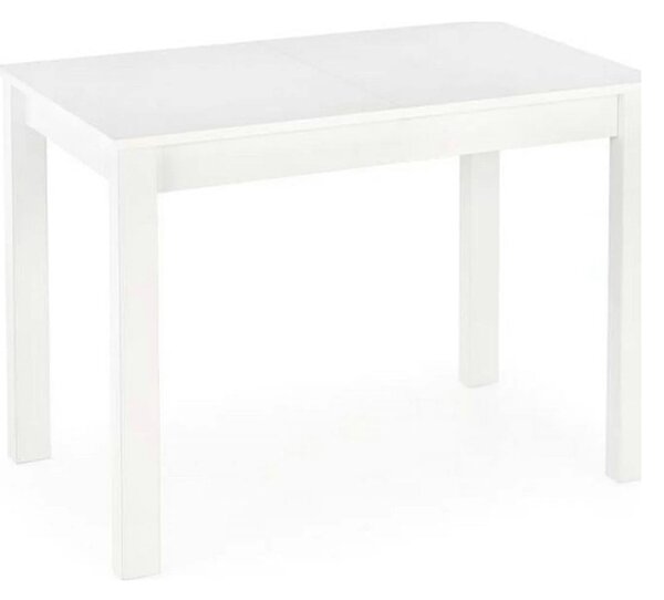 Masa extensibila GINO, alb, PAL furniruit, 100/138x60x75 cm