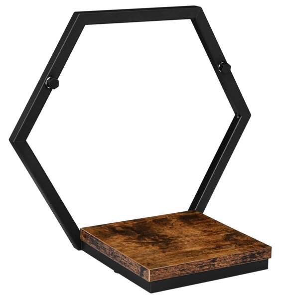 Suport plante suspendat, constructie hexagonala din otel, sarcina maxima 5 kg