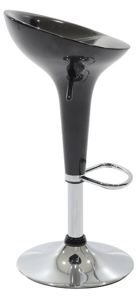 Scaun bar Felice inaltime ajustabila baza negru crom 40x43x84 cm