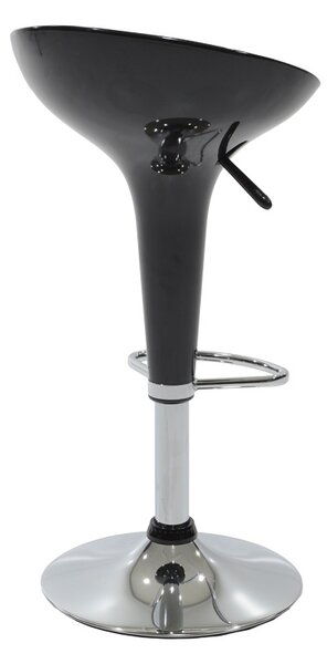 Scaun bar Felice inaltime ajustabila baza negru crom 40x43x84 cm