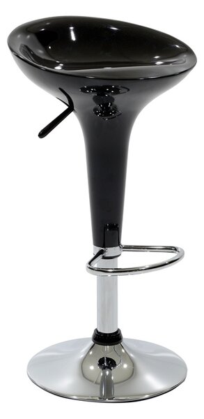 Scaun bar Felice inaltime ajustabila baza negru crom 40x43x84 cm
