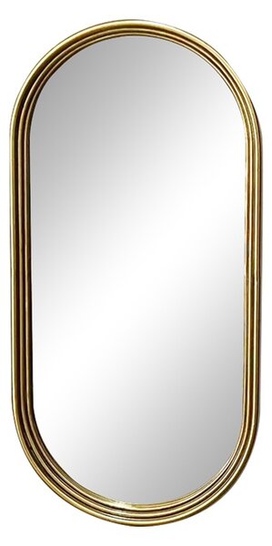 Oglinda Olympon aurie metalica 49x5x99 cm