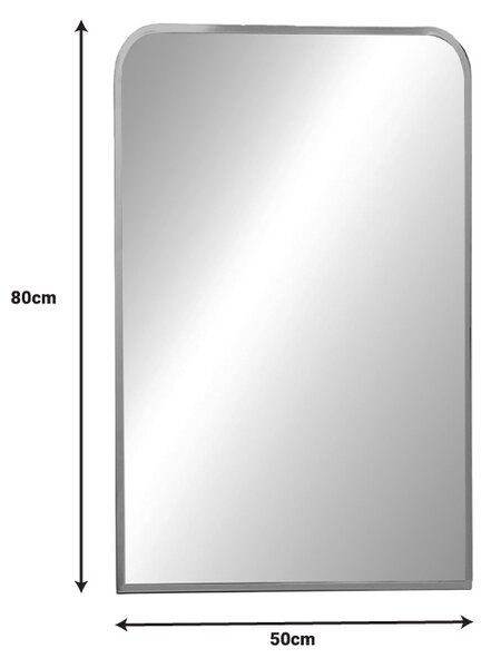 Oglinda Classy Pako World Negru 50x2.5x80 cm