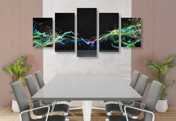 Tablou 5-piese abstract modern