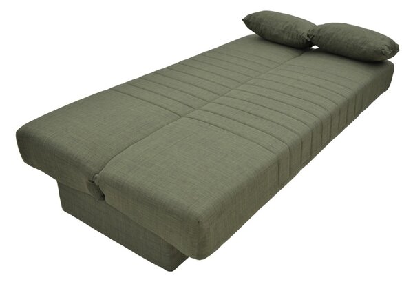Set mobilier studenti canapea si masuta de cafea, 2 buc, Zing, Gri, 190x75x85 cm