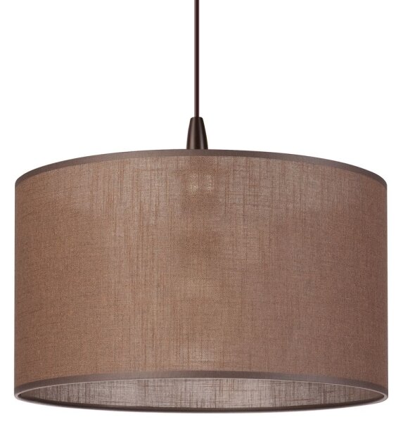Lustră LED pe cablu NOEL 1xE27/60W/230V maro