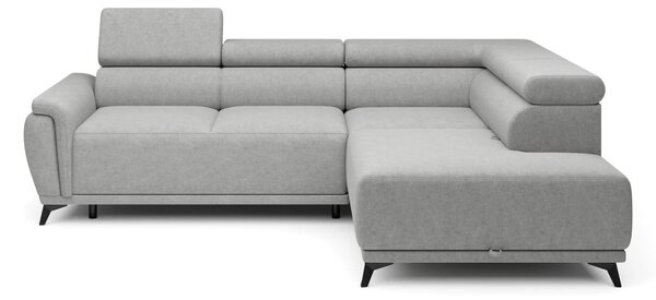 Coltar extensibil ATLANTA, sezlong dreapta, stofa clasica bej - Austin