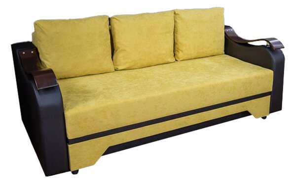 Canapea Extensibilă Sally Bonell Mini, Mustar