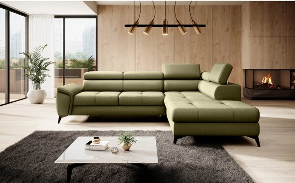 Coltar extensibil MOCCA, personalizabil materiale gama Premium, cu lad