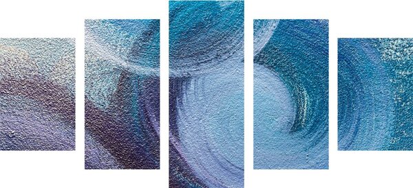 Tablou 5-piese linii abstracte moderne